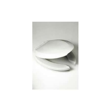 Toto TOTO SC134-01 Elong Commercial Toilet Seat, Cotton White SC134-01